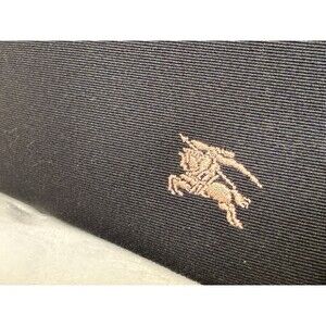 Pre-Loved Burberry, Black And Pink Small Tote Bag Good Condition